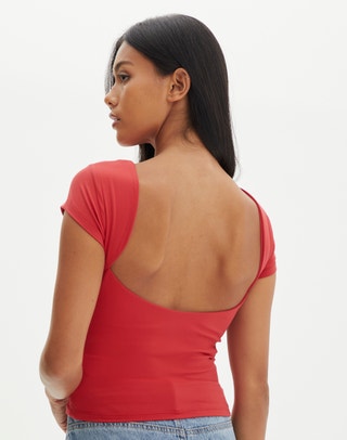 Supersoft Backless Tank Top