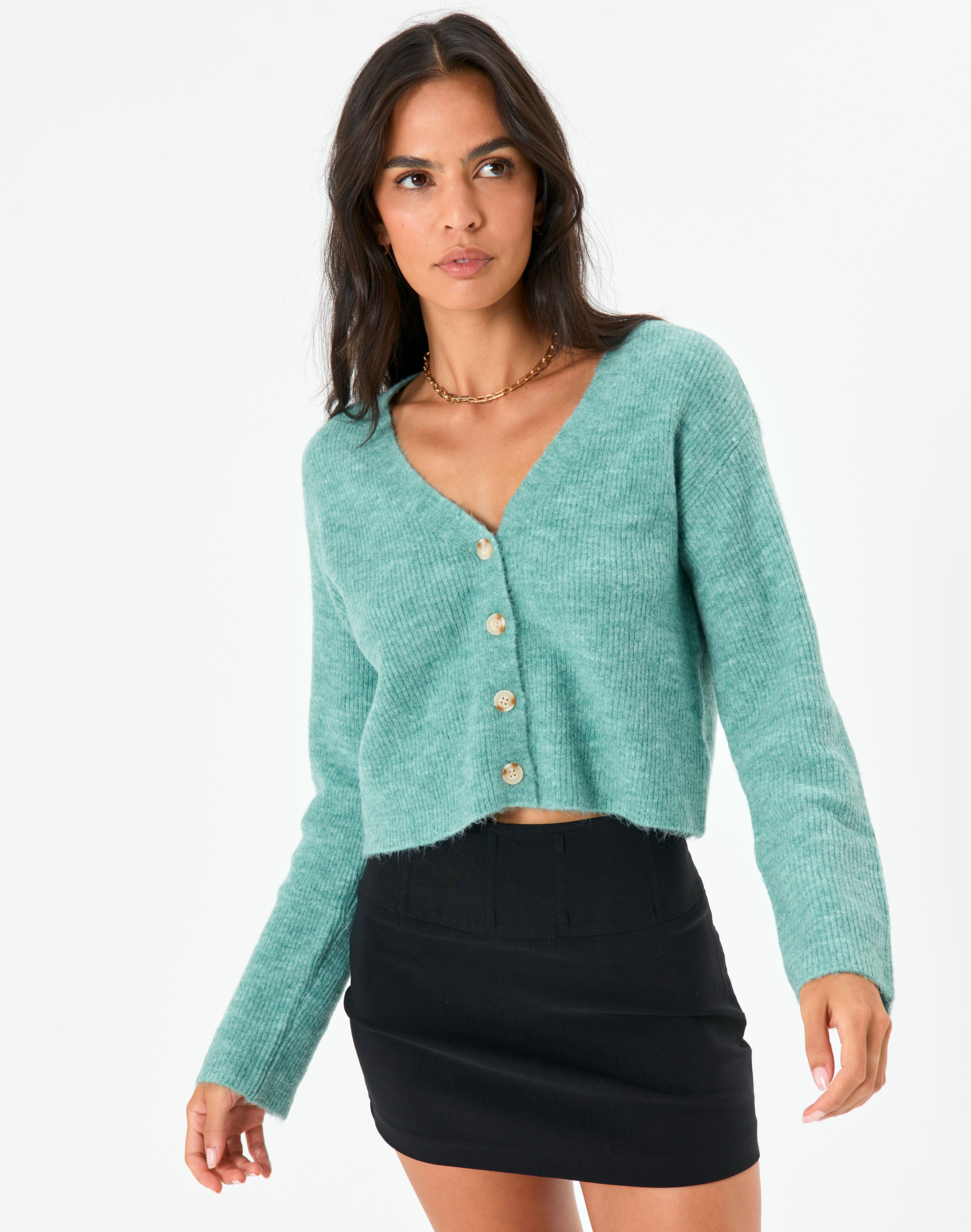 womens knitted sleeveless cardigan