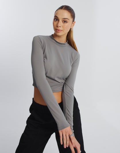 Supersoft Longsleeve Top in Black