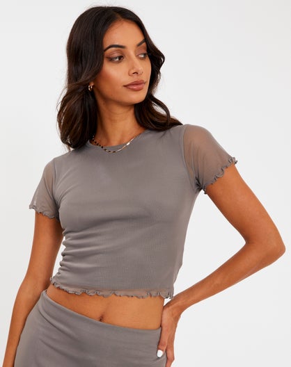 glassons baby crop tee