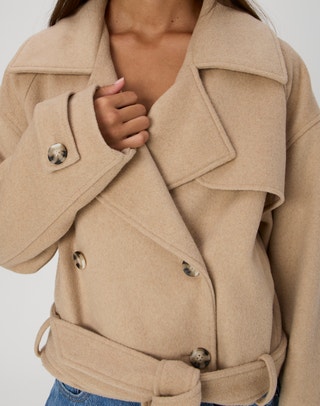 ONLY Selena Midi Longline Belted Padded Puffer Wrap Coat in Soft Khaki   One Nation Clothing ONLY Selena Midi Longline Belted Padded Puffer Wrap  Coat in Soft Khaki