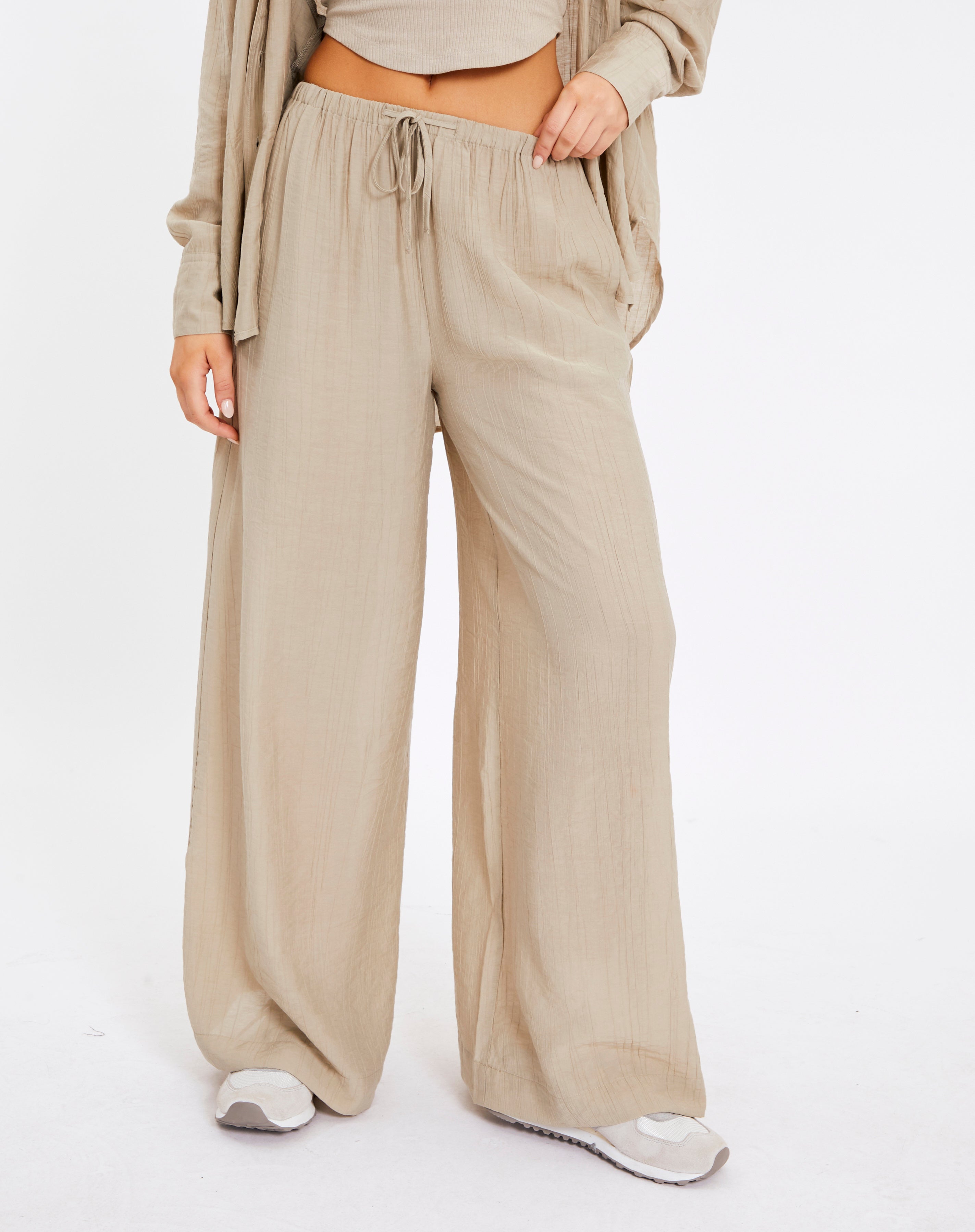 wide leg pants glassons