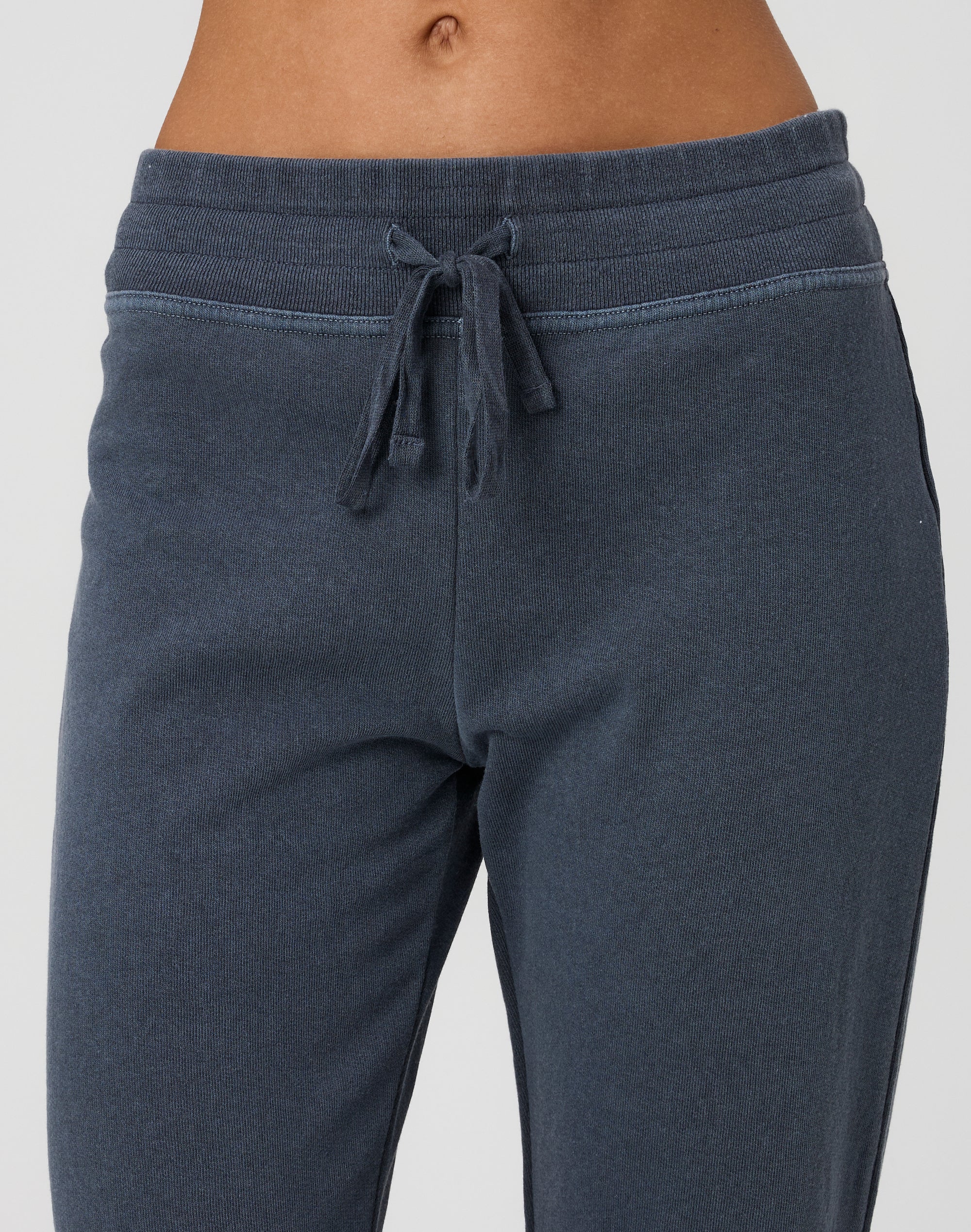 Cotton Foldover Flare Pant in Kambala