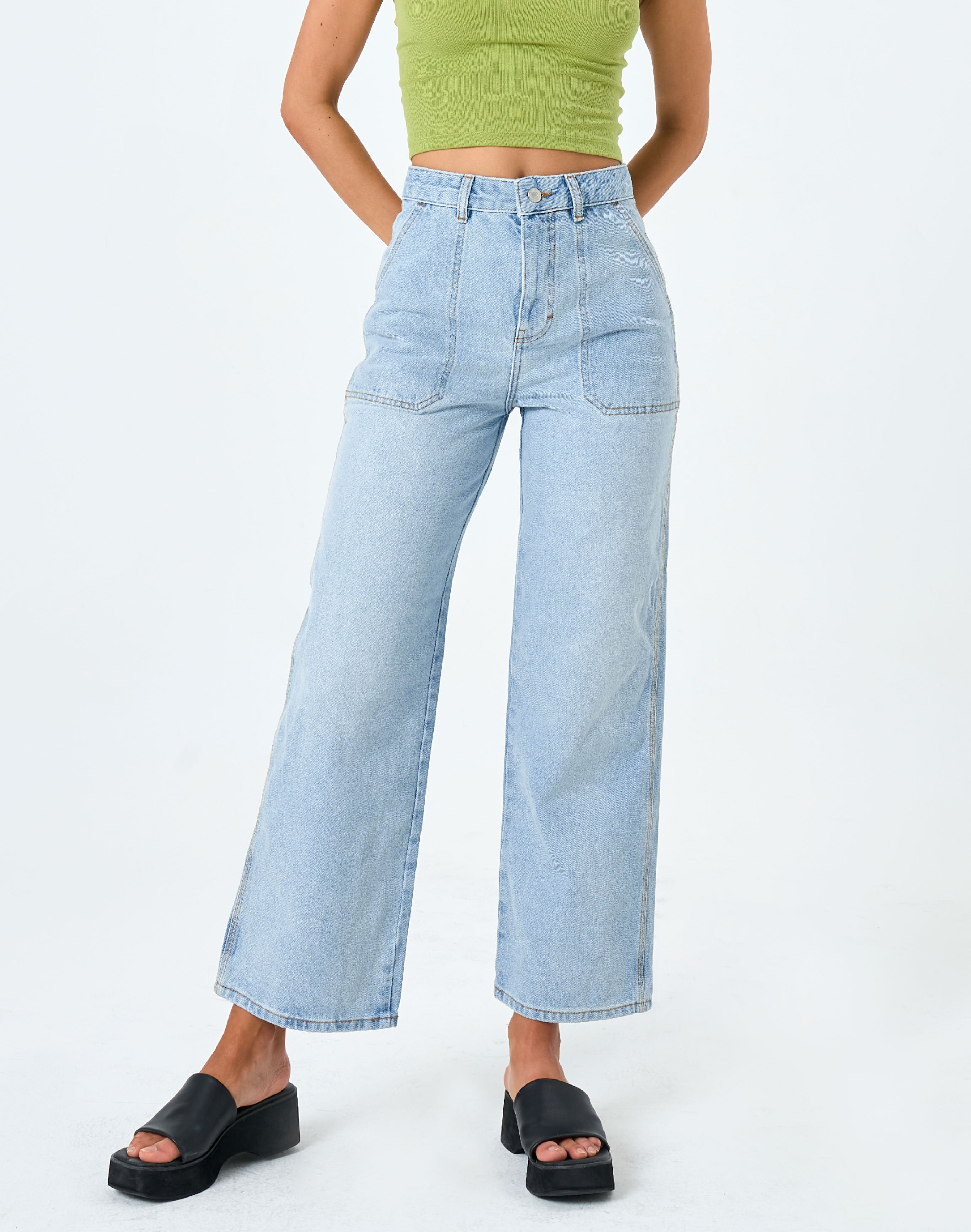 glassons cargo denim jeans