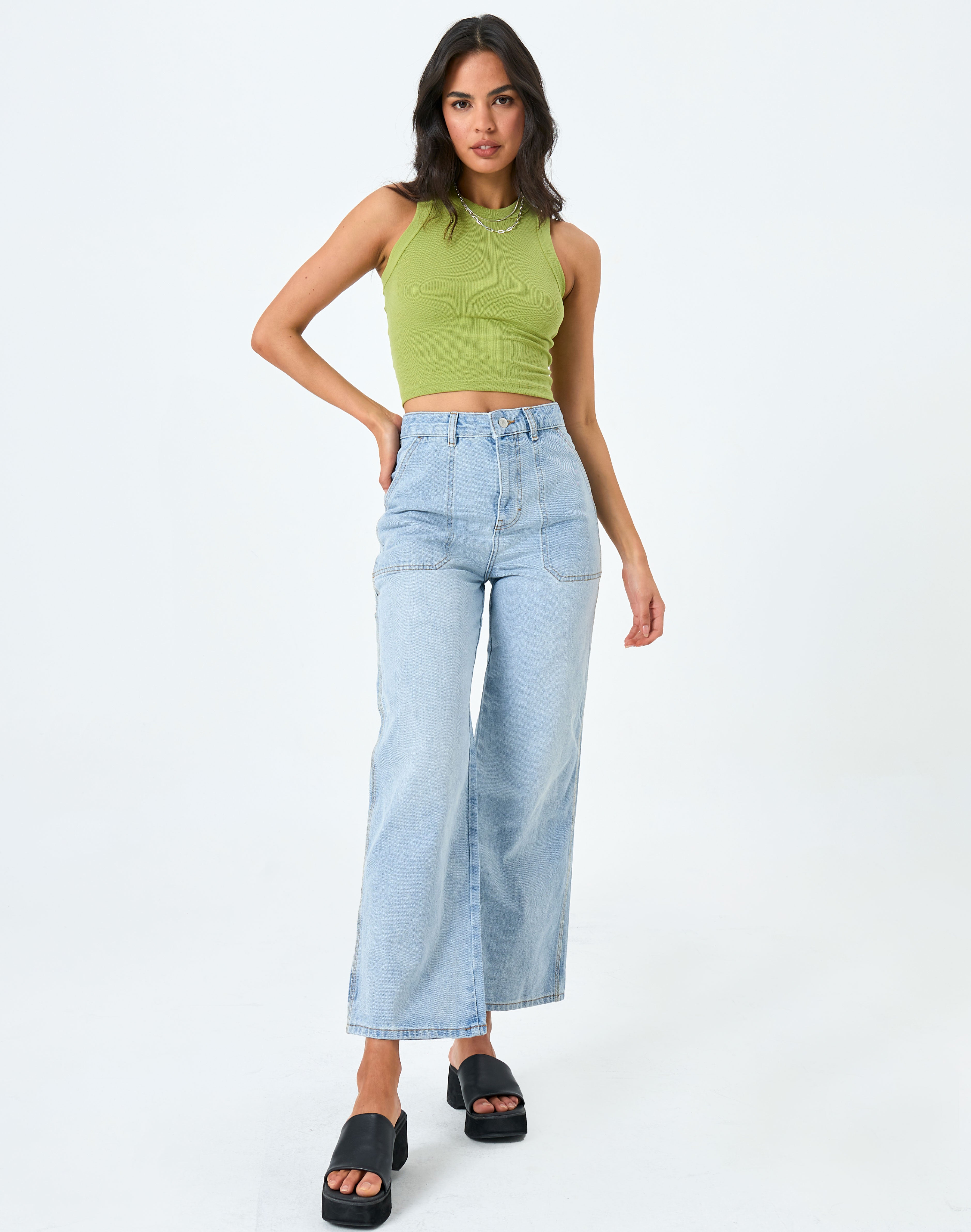 glassons cargo denim jeans