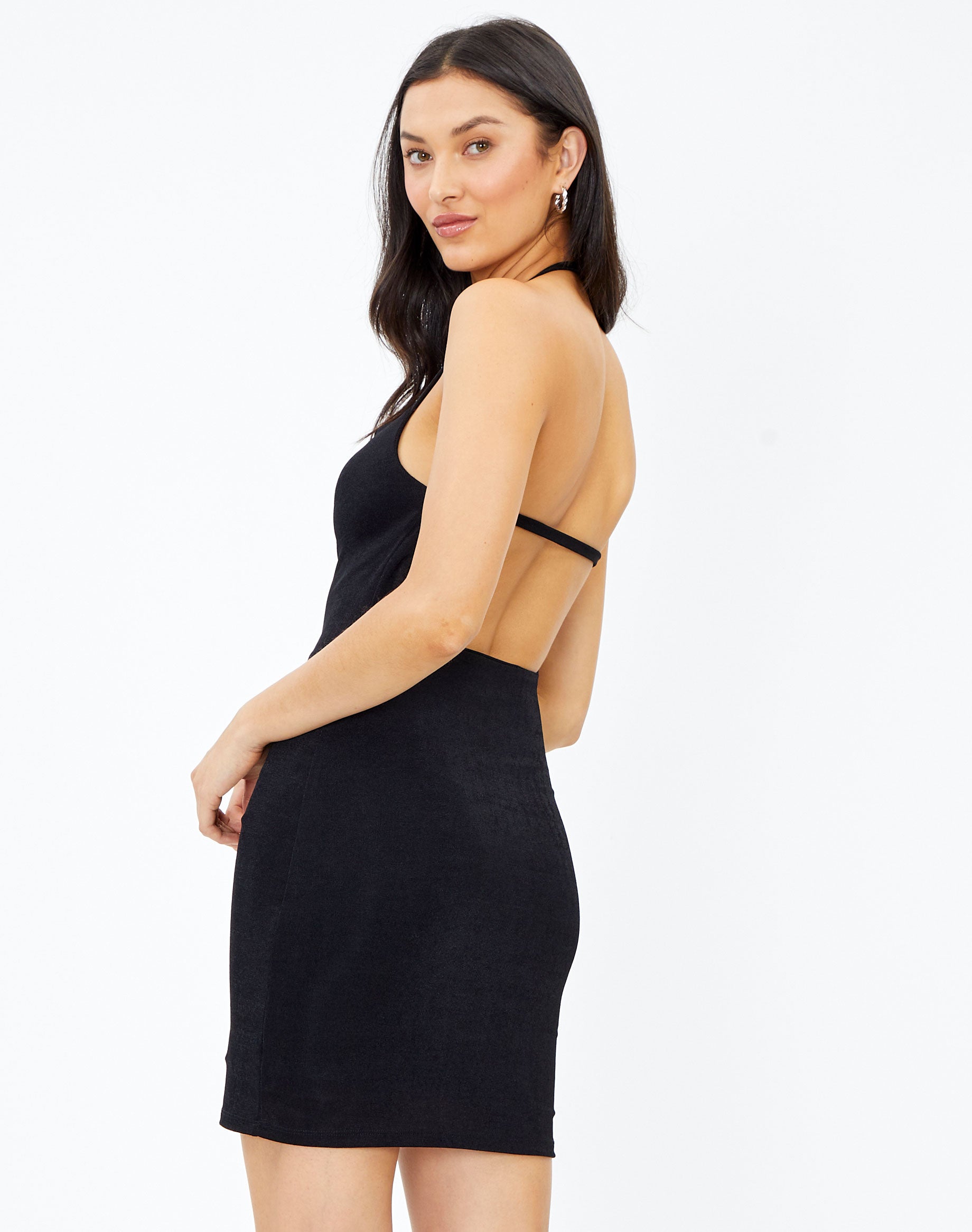 babaton contour mini dress