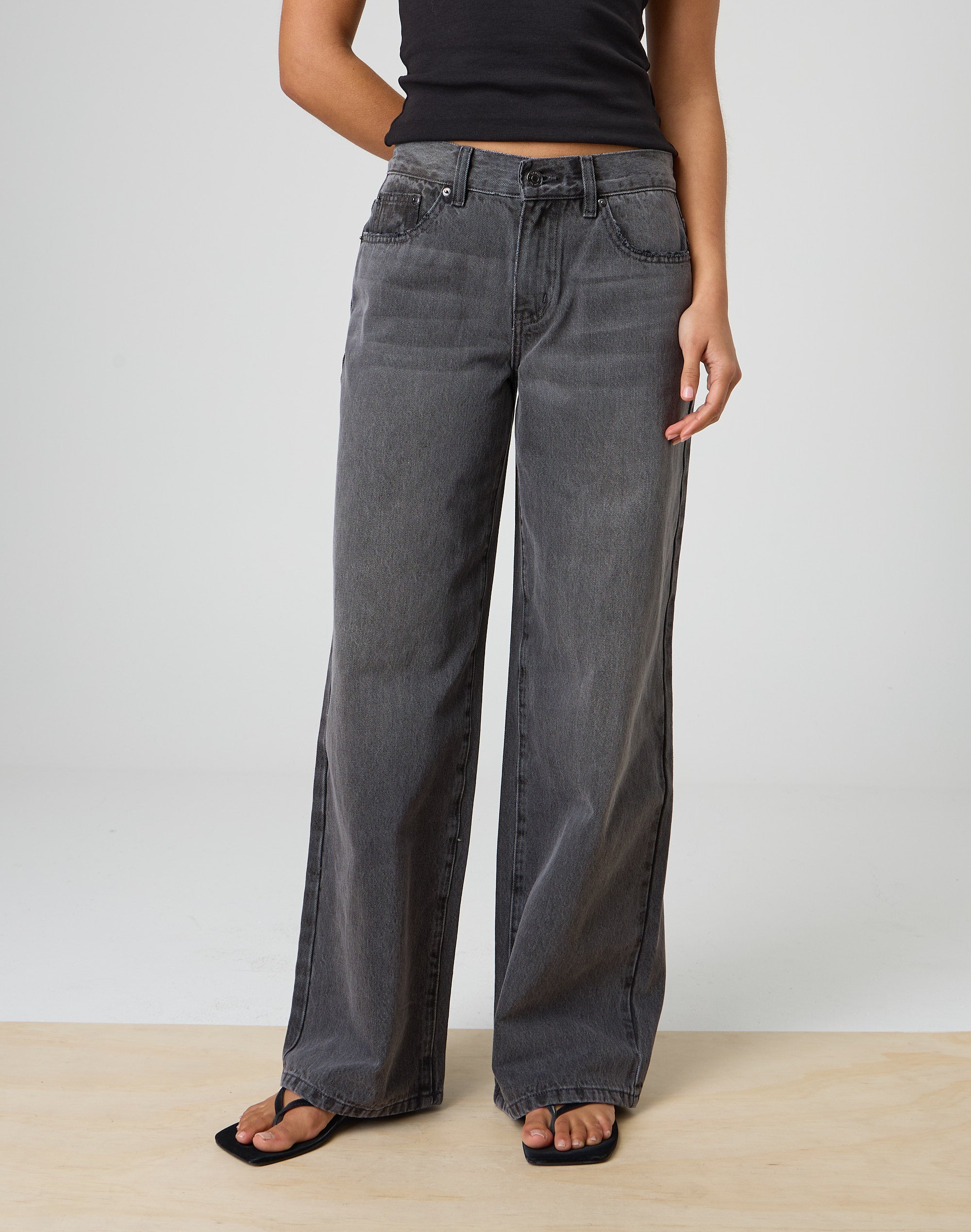 Glassons wide leg jeans hotsell