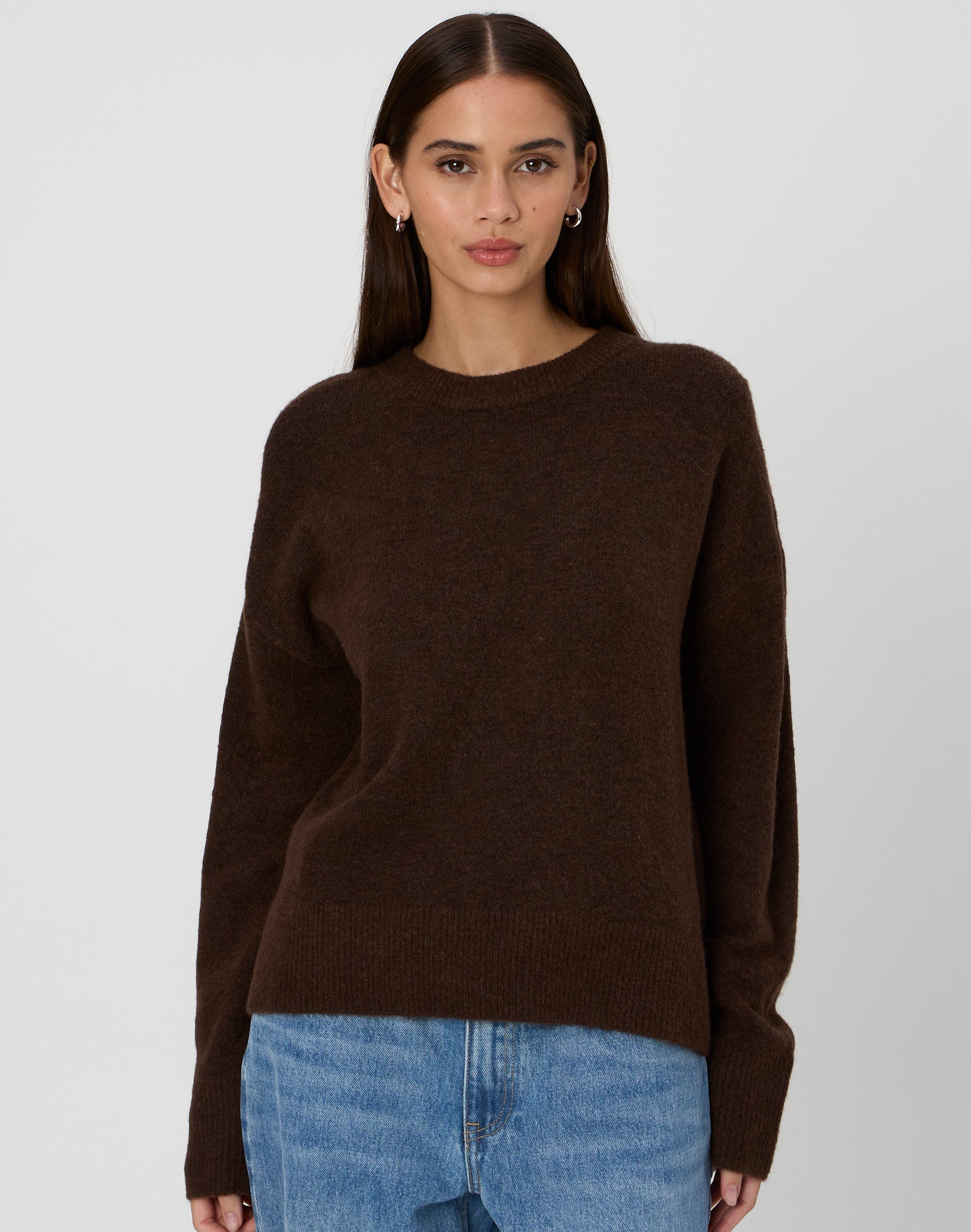 Long neck online jumper