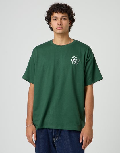 Fbf X Glassons Oversized Unisex Graphic Tee in F And G/greener Pastures ...