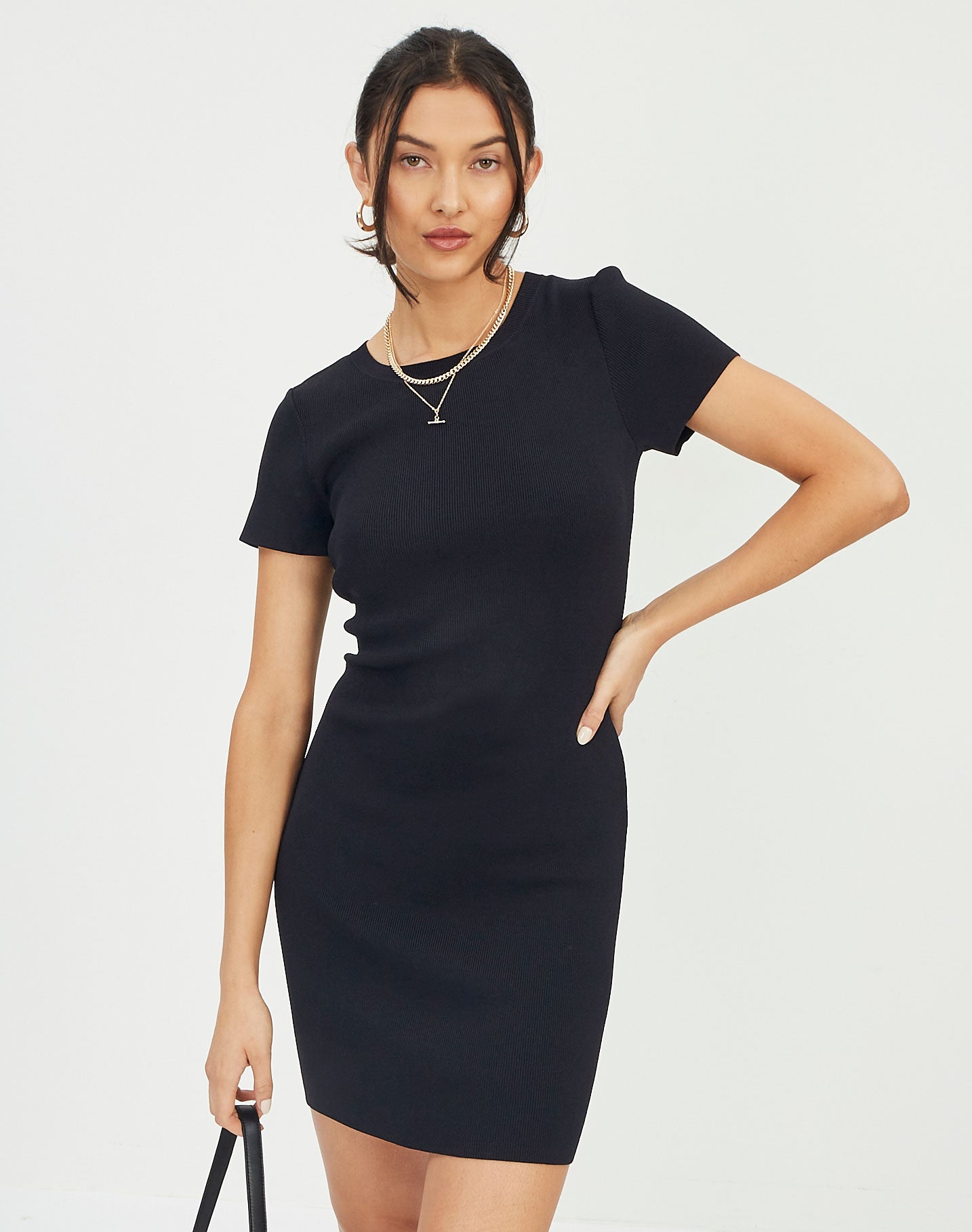 glassons black dress