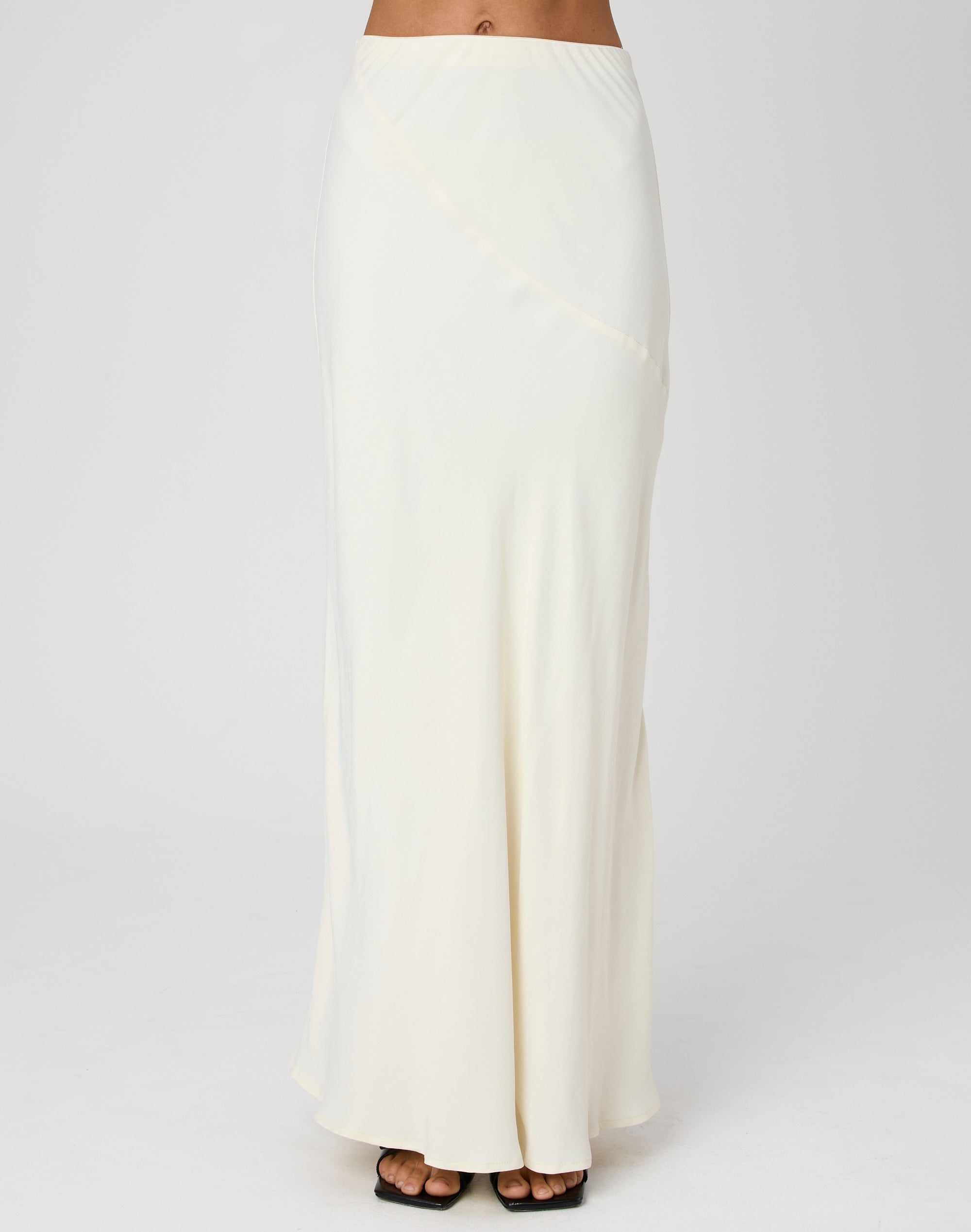 Silk maxi outlet skirt