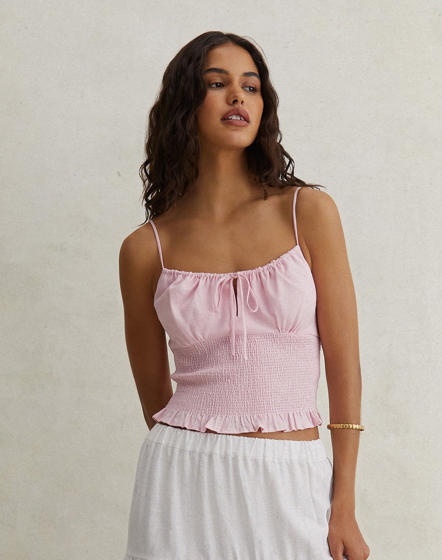 Pink 2024 cami tops