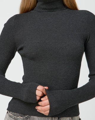  Turtleneck Women Long Sleeve Shirts Mock Neck Tight Stretch  Pullover Fall Basic Layering Thermal Underwear Tops Winter Clothes 2023  Olive