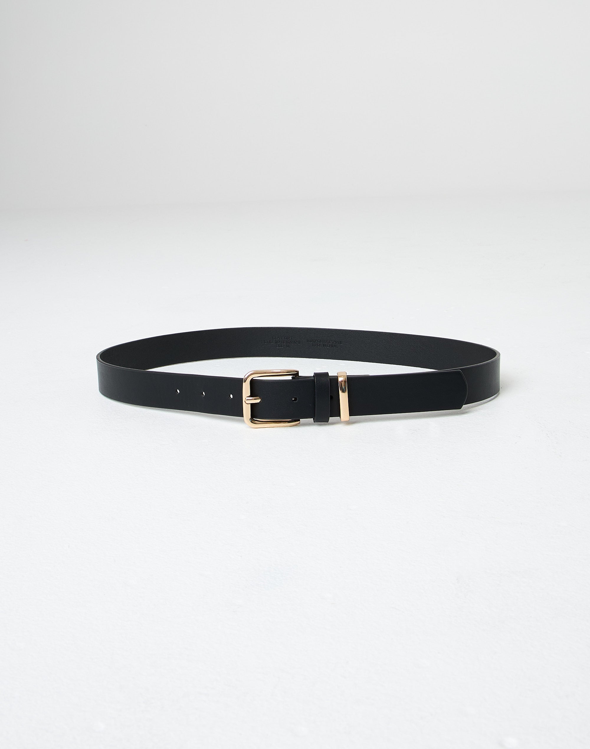 Classic Belt in Black X Gold Glassons US