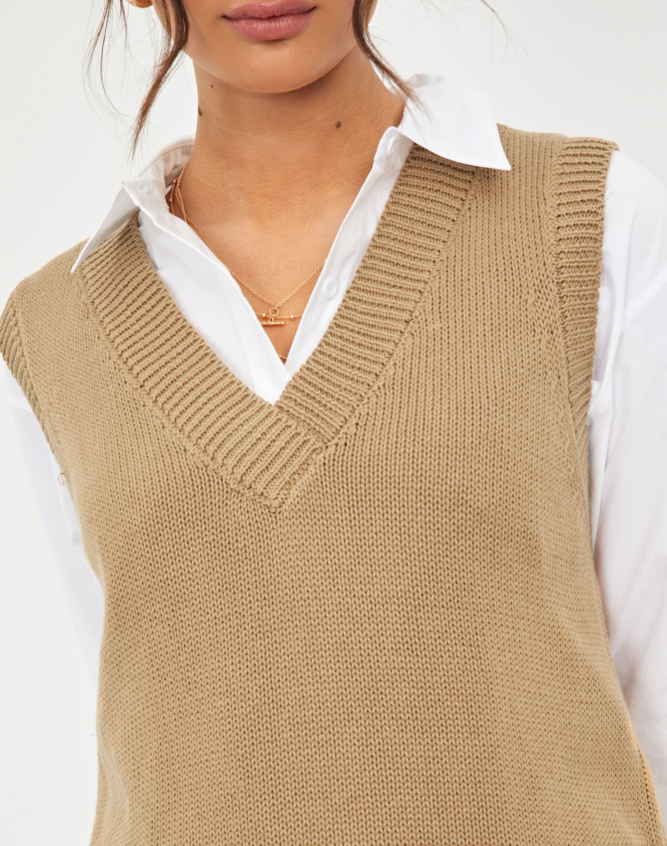 glassons knit vest