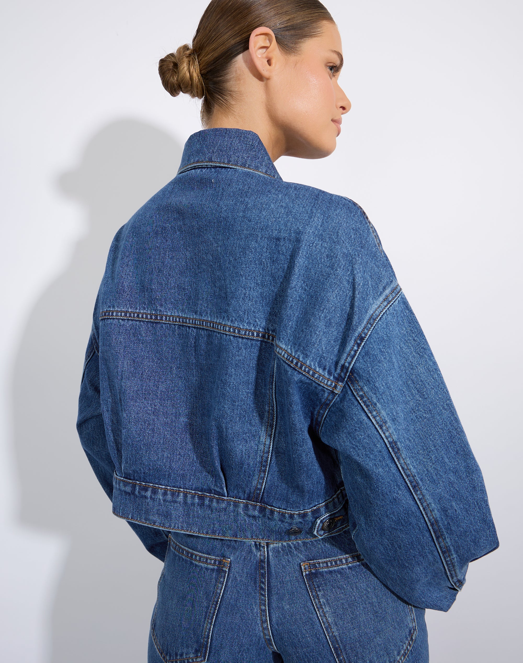 Denim jacket glassons hotsell