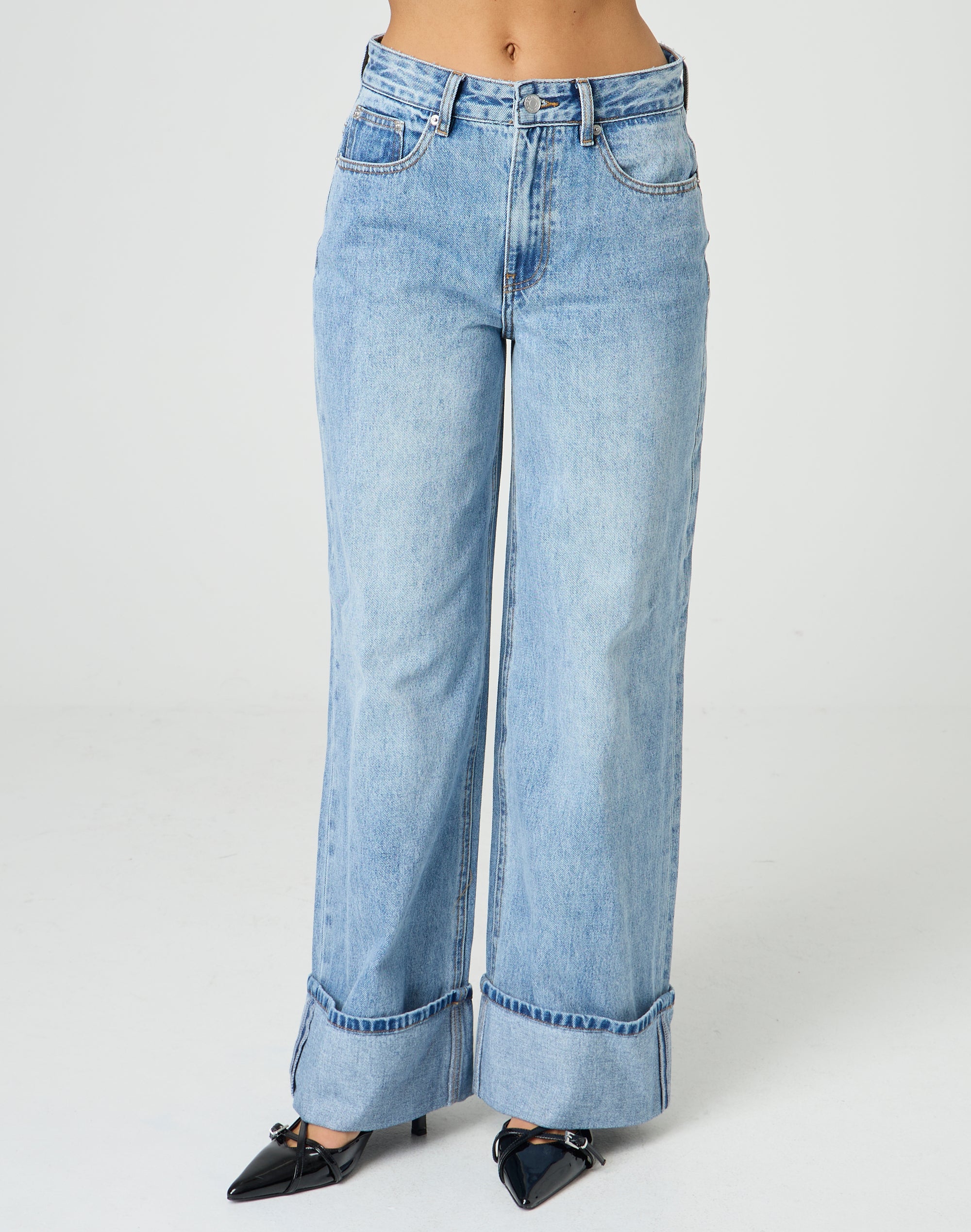 Glassons wide leg jeans best sale