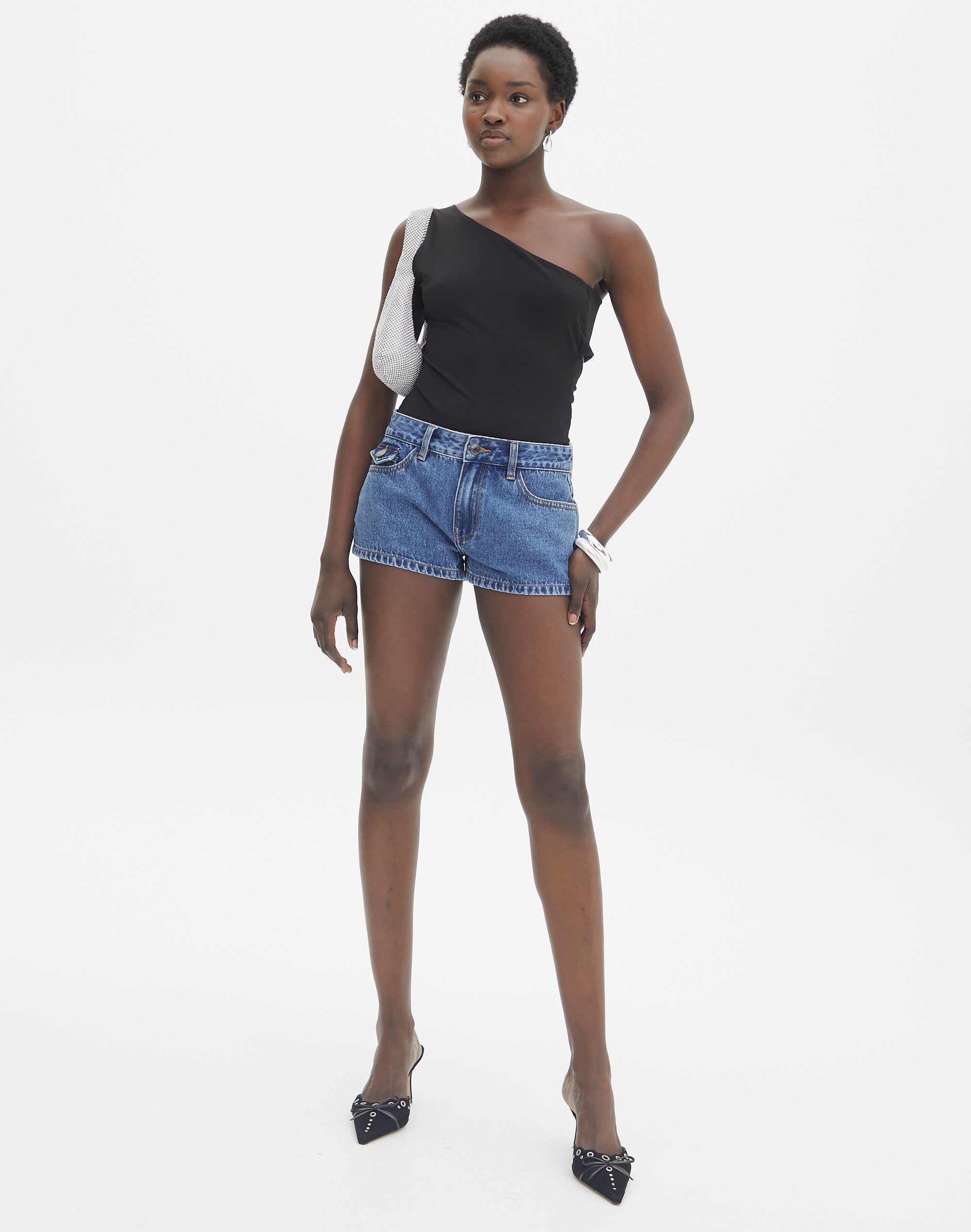 Women's Casual Low Waist Mini Denim Shorts, hot Women's Sexy Broken Jeans  (as1, Alpha, one_Size, s, Plus, Short, Black) at Amazon Women's Clothing  store