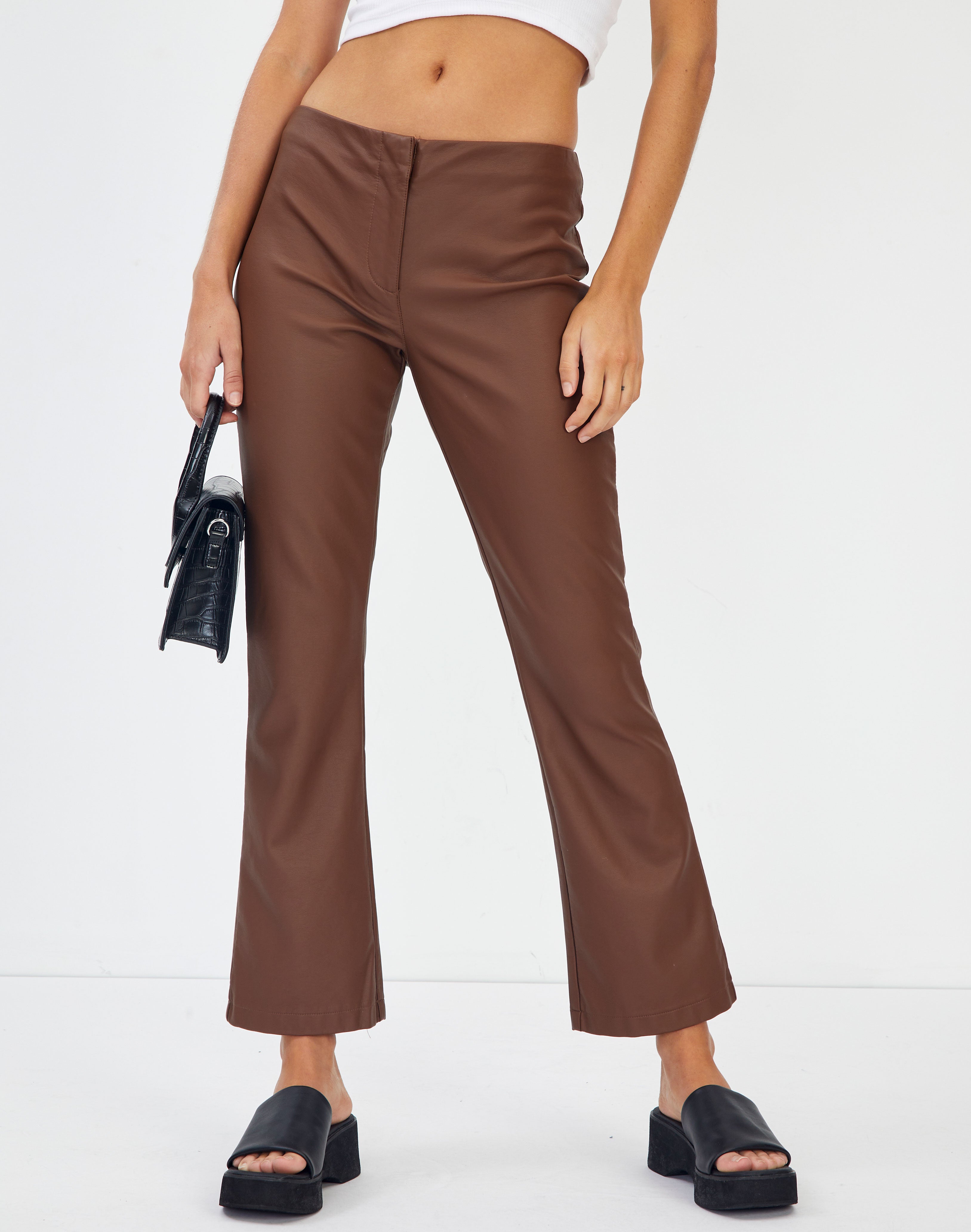 wide leg pants glassons