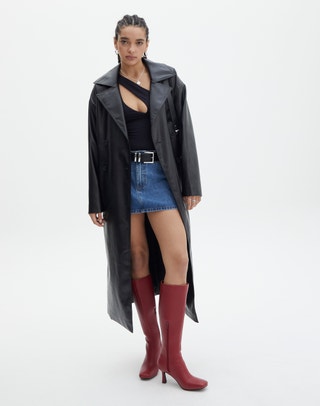 Let's Kick It Faux Leather Knee High Boots