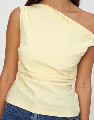 Strapless Cut Out Detail Top