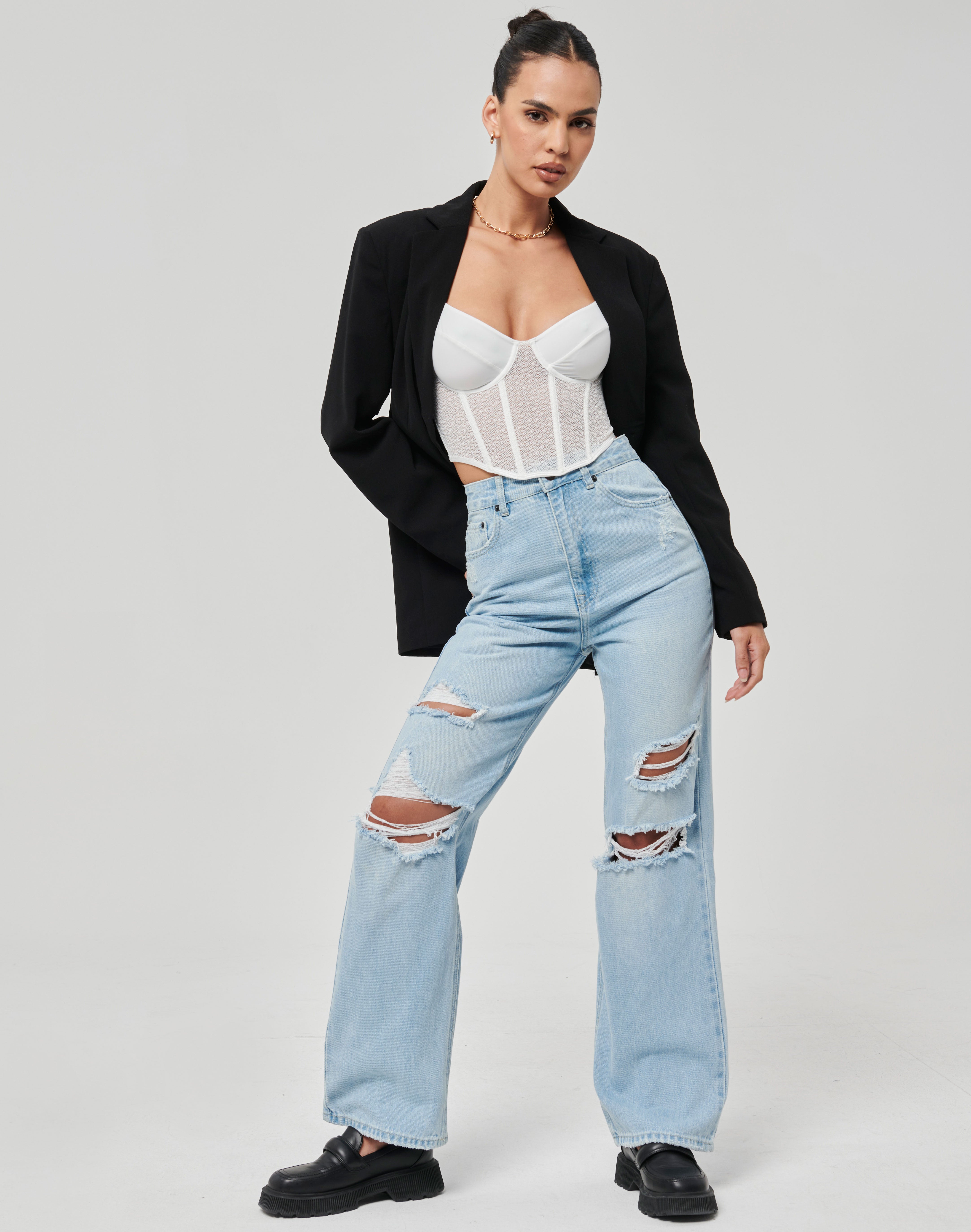 relaxed straight leg jean glassons