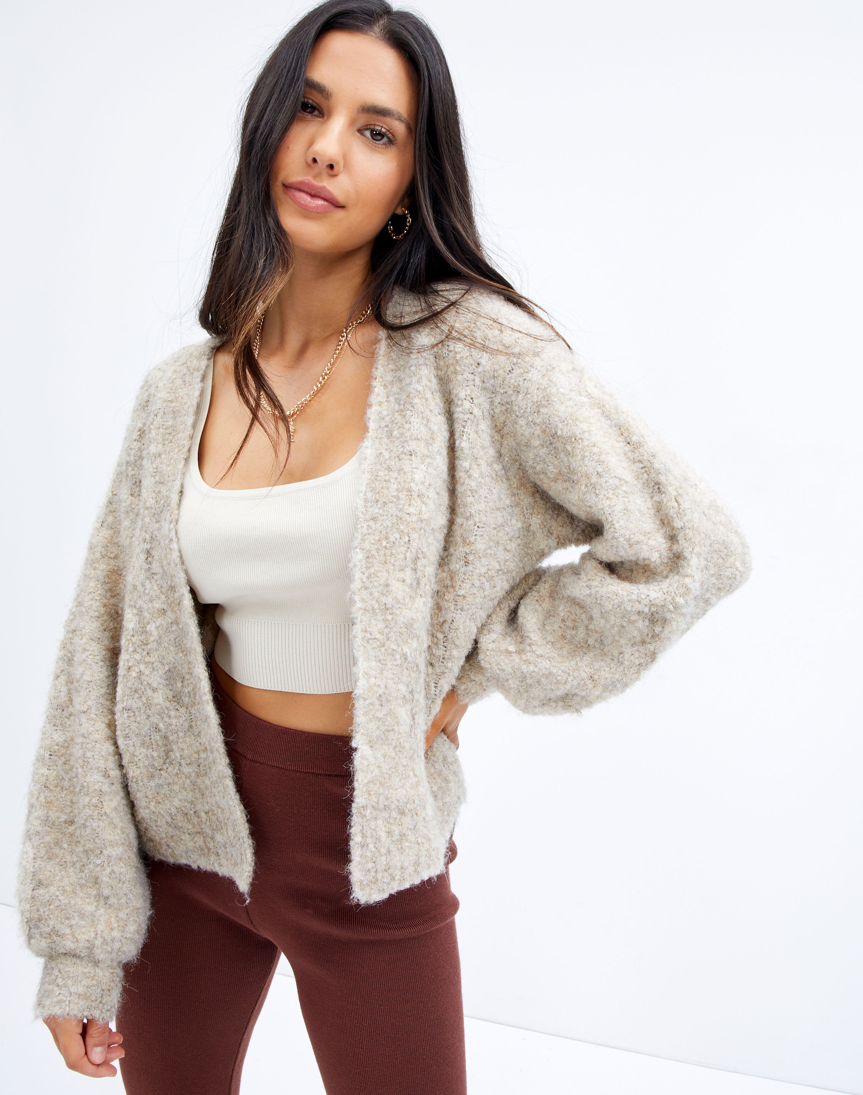 cord cardigan