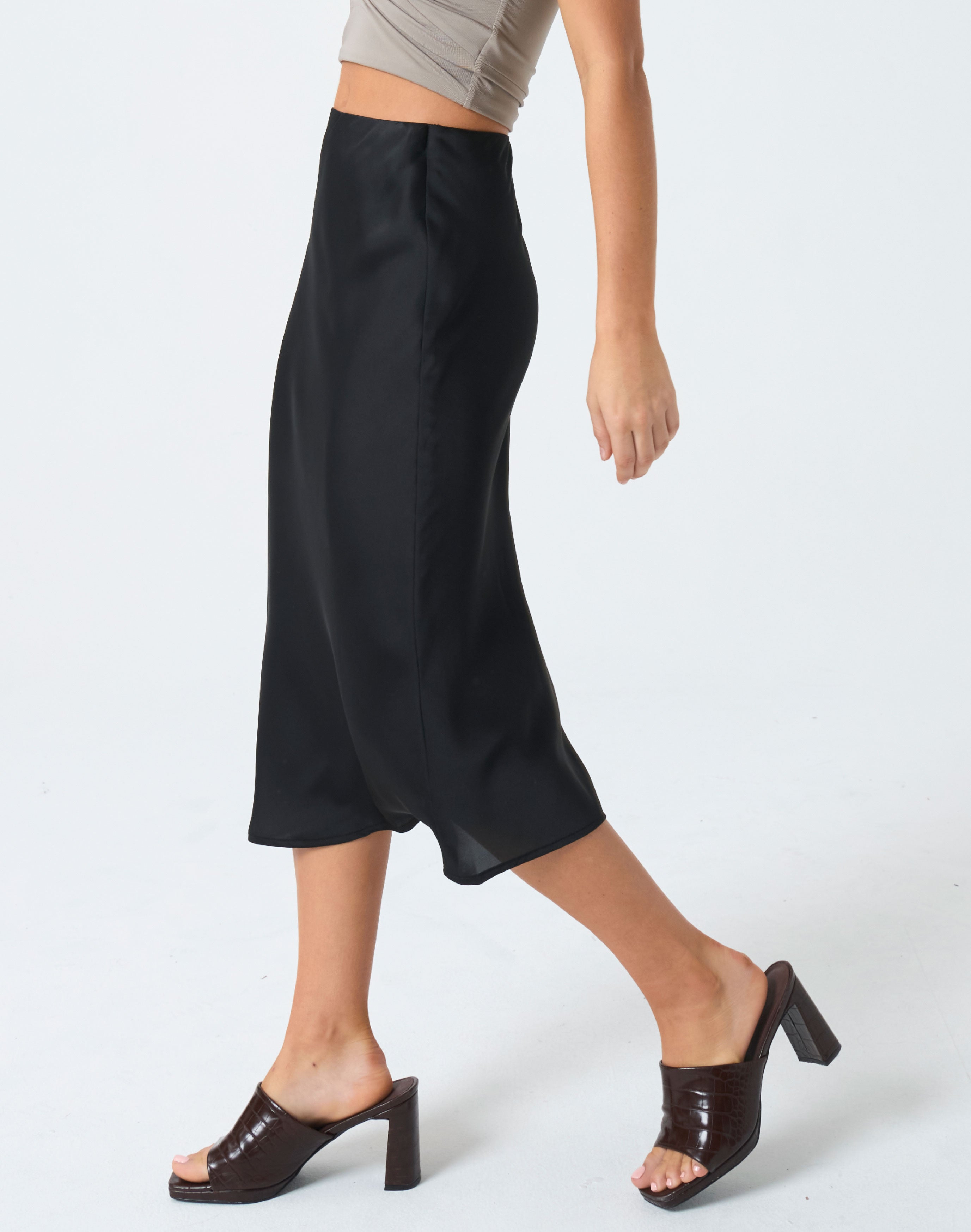 midi skirt glassons