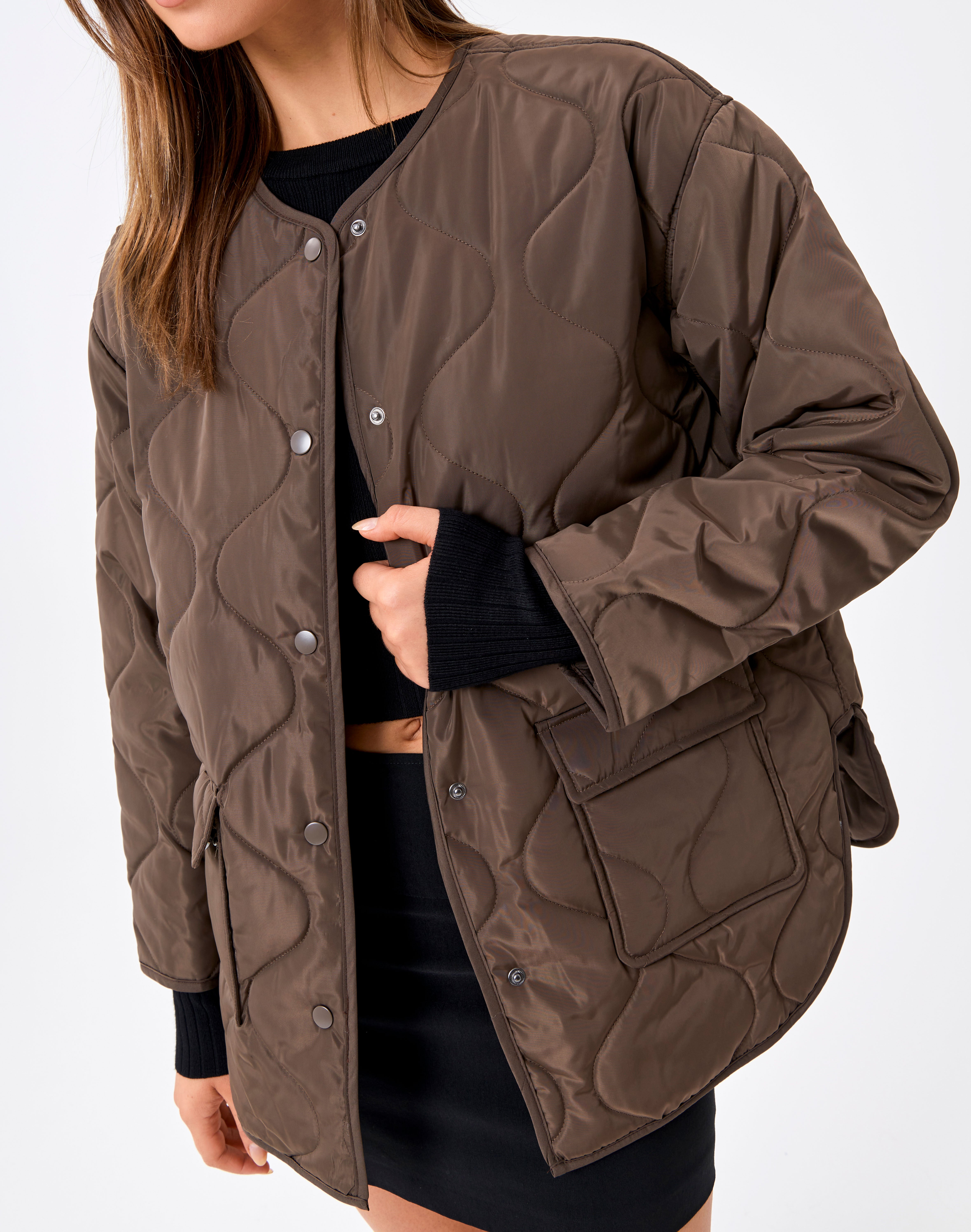 glassons brown puffer