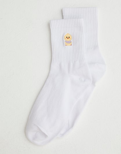 Novelty Ankle Sock in Lil Duckie | Glassons