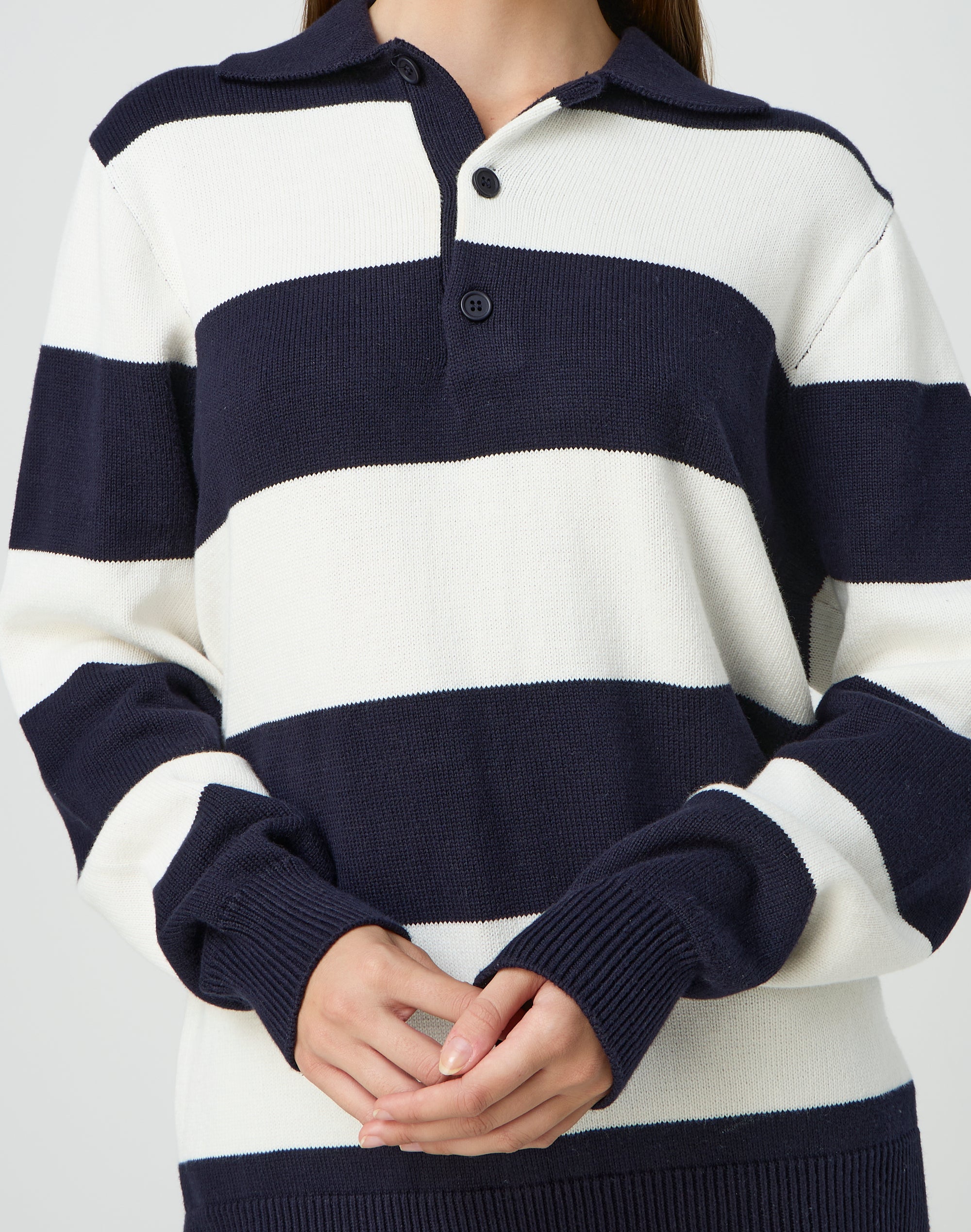 Glassons polo knit store top