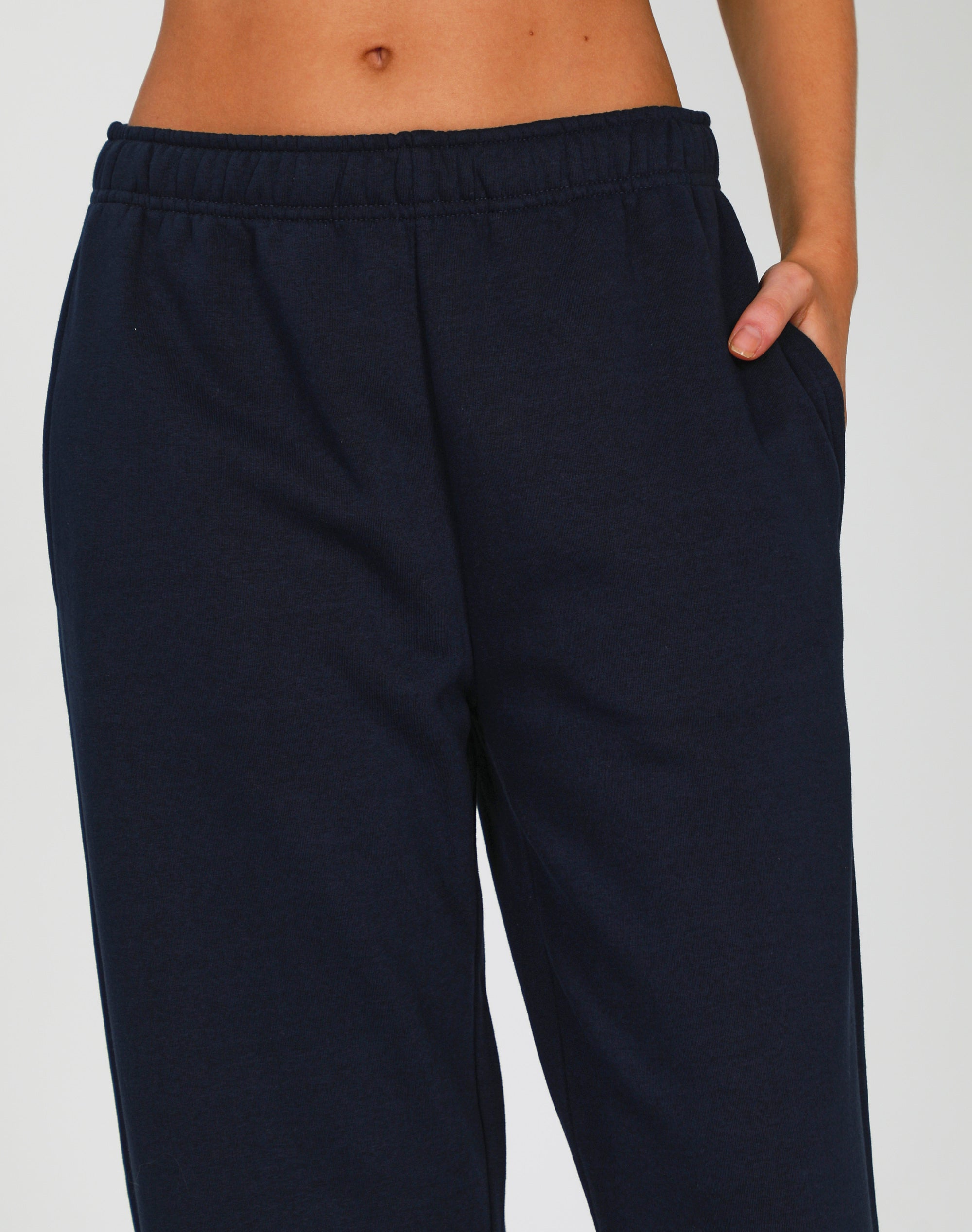 Washed Wide Leg Jogger in Washed Girls Night