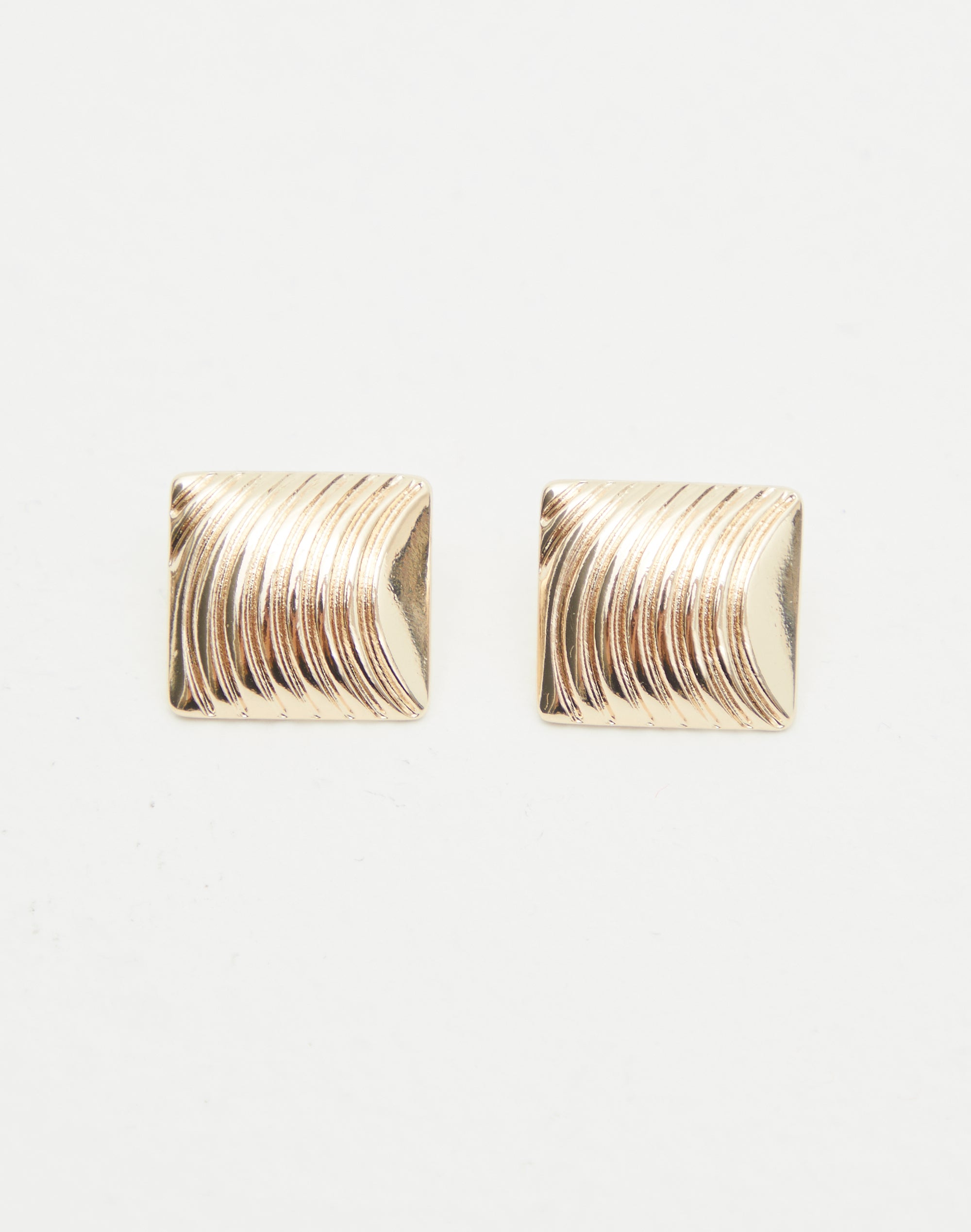 Square statement deals earrings