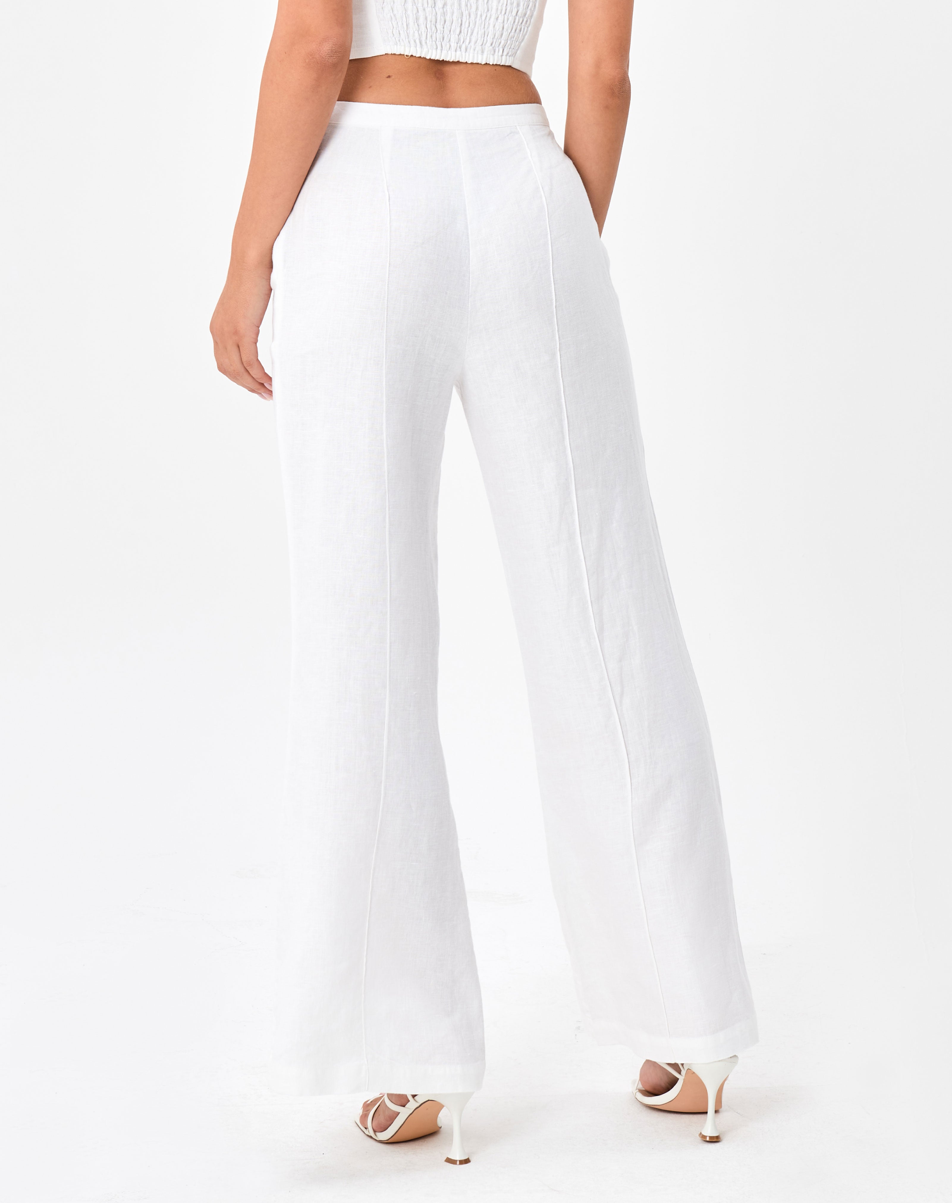 women's pants with stripe on side