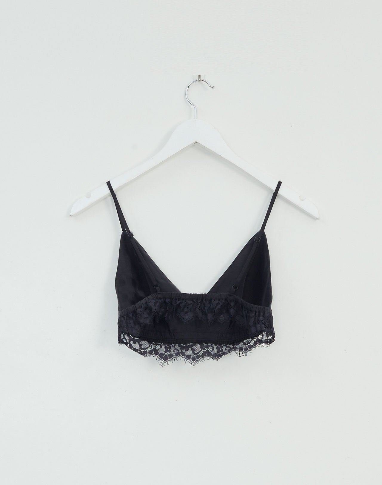 black cami bralette