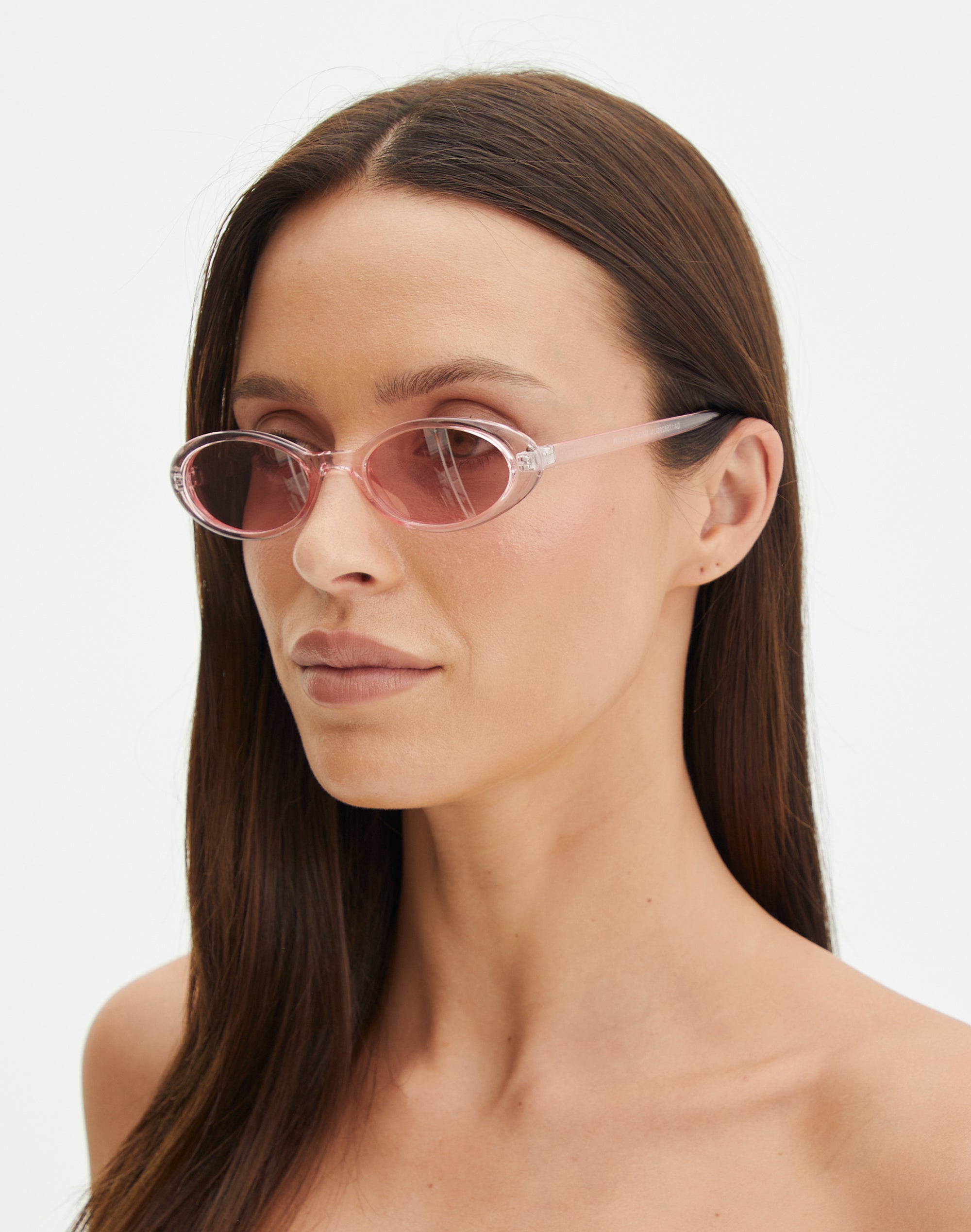 Lavender Slim Oval Sunglasses | Zumiez