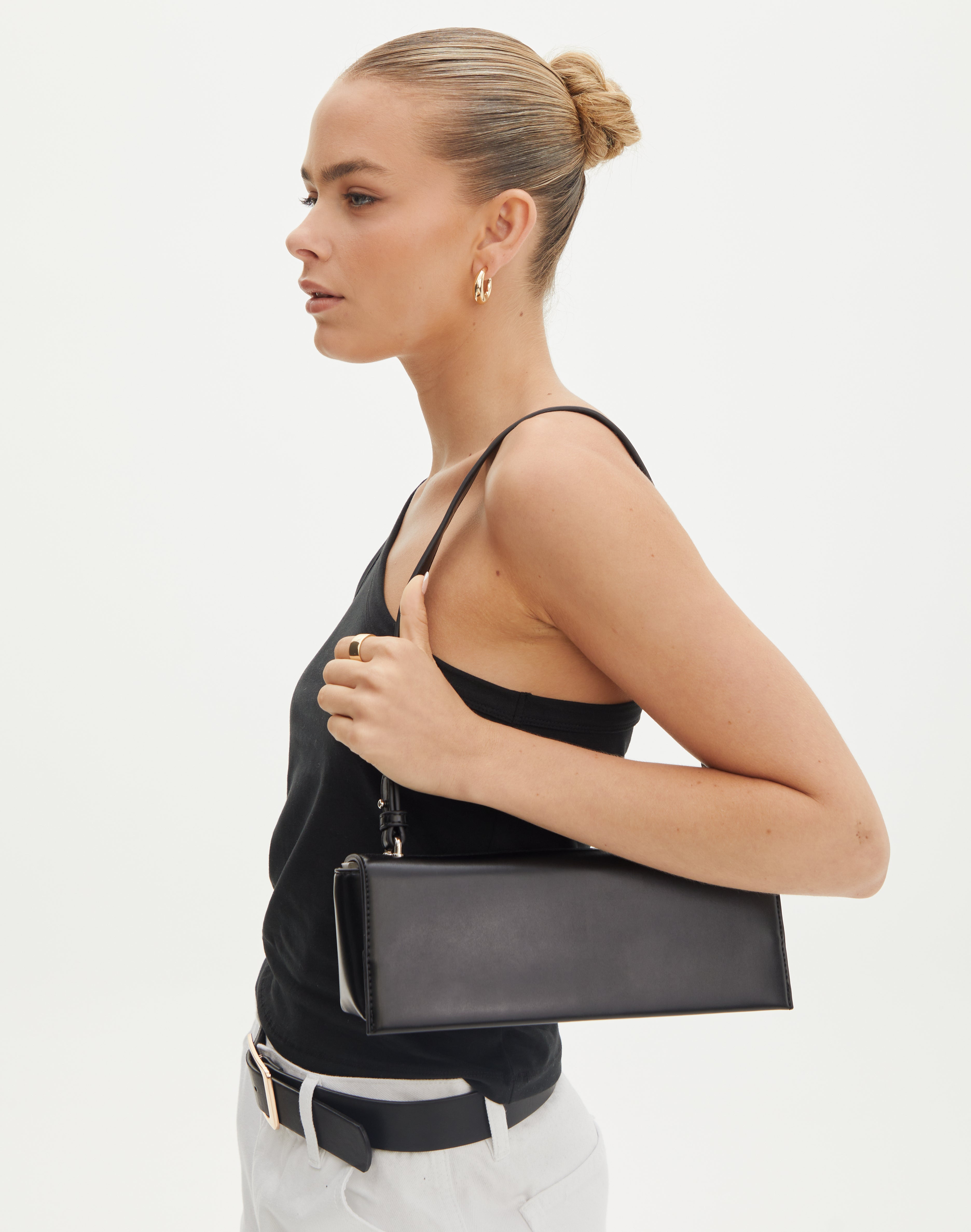 Adidas Originals Rectangle Crossbody Bag Black Adjustable Festival Pouch  #090 | eBay
