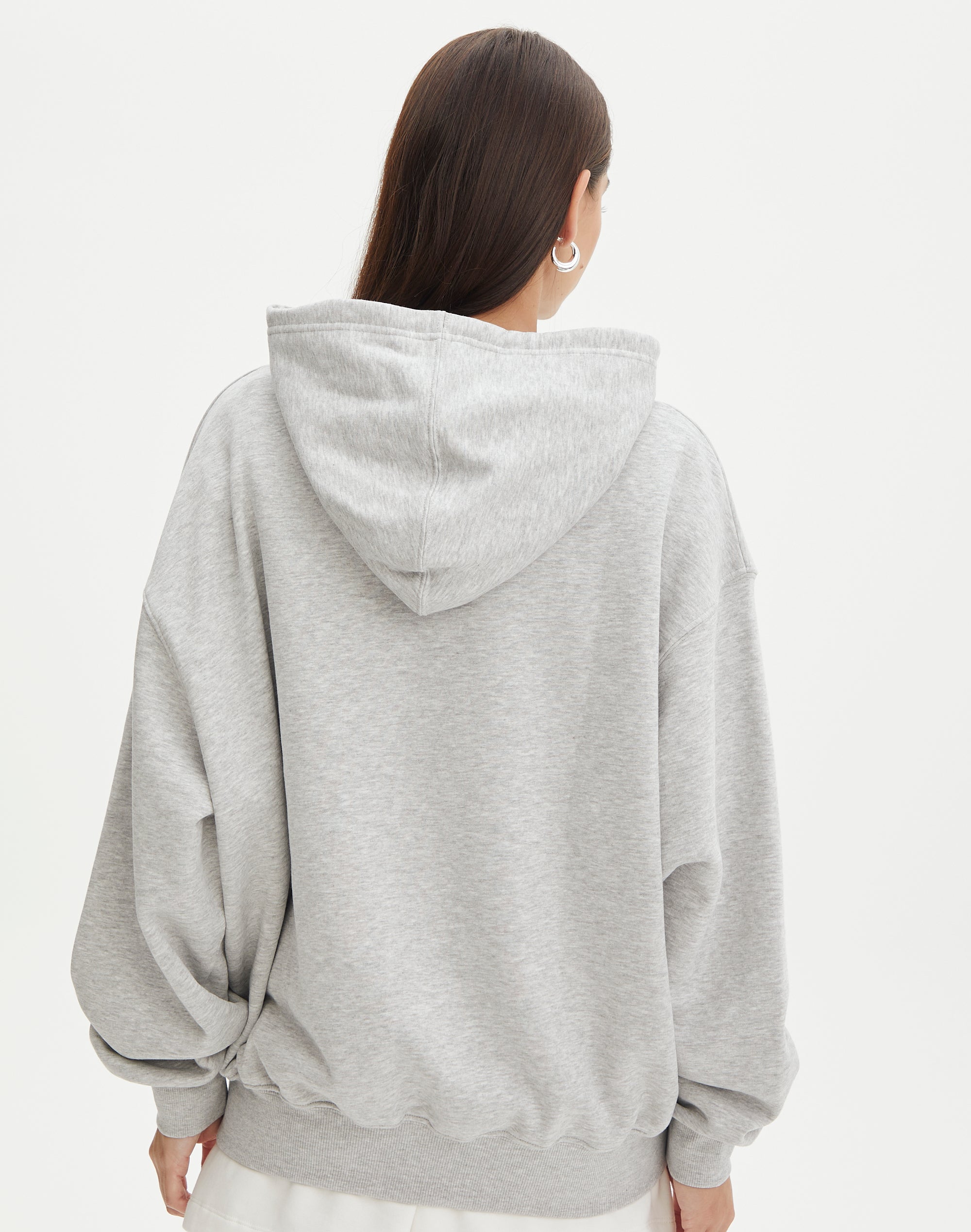 Buy Ajile By Pantaloons Women's Round Neck Hoodie (205000004459617, Grey,  X-Large) at