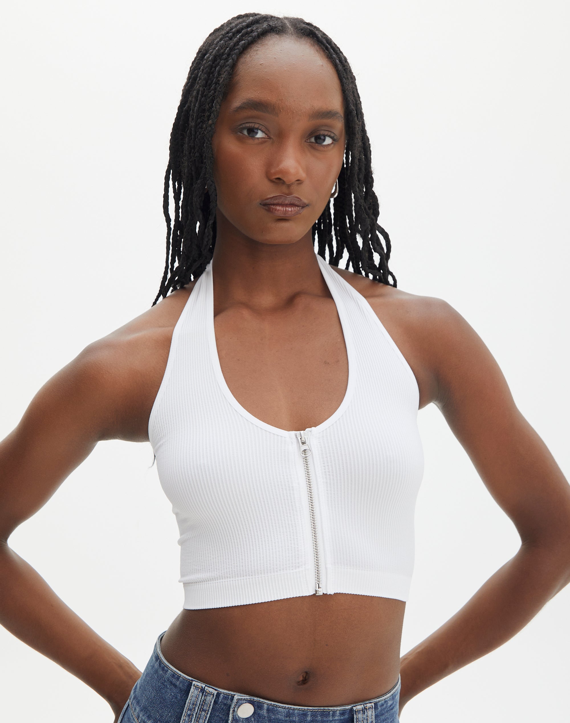 Glassons Halter Top White Size 6 - $30 New With Tags - From Alison